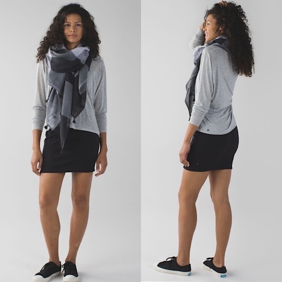 LULULEMON &go Cityfarer Skirt Dark Fuel (Size:6) - Picture 1 of 10